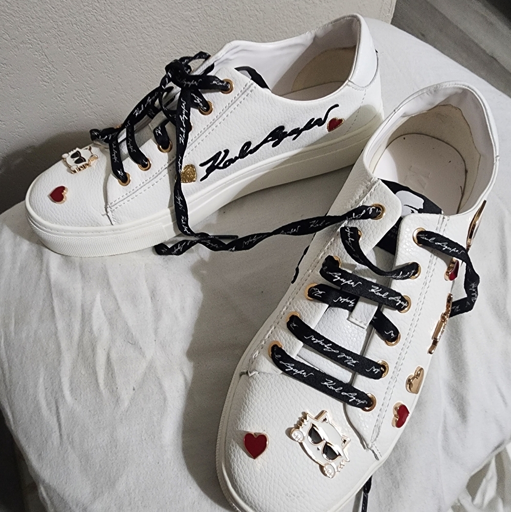 Karl Lagerfeld White Women's Sneakers
